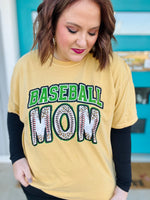 Custom Baseball Mom Tee (Customizable)