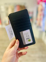 Slim Cardholder Wallet in Black