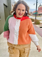 Jamie ColorBlock Sweater