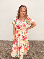 Willa Floral Puff Sleeve Dress