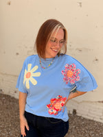 Daisy Patchwork Top