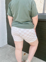 Checkered Dreams Biker Shorts (RESTOCK)