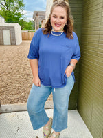 Lennie Ribbed Boyfriend Top (Multiple Colors)