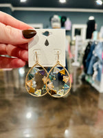 Wired Teardrop Earrings