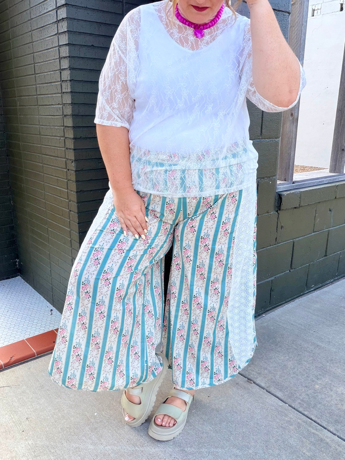 Bonnie Floral Wide Leg Pants
