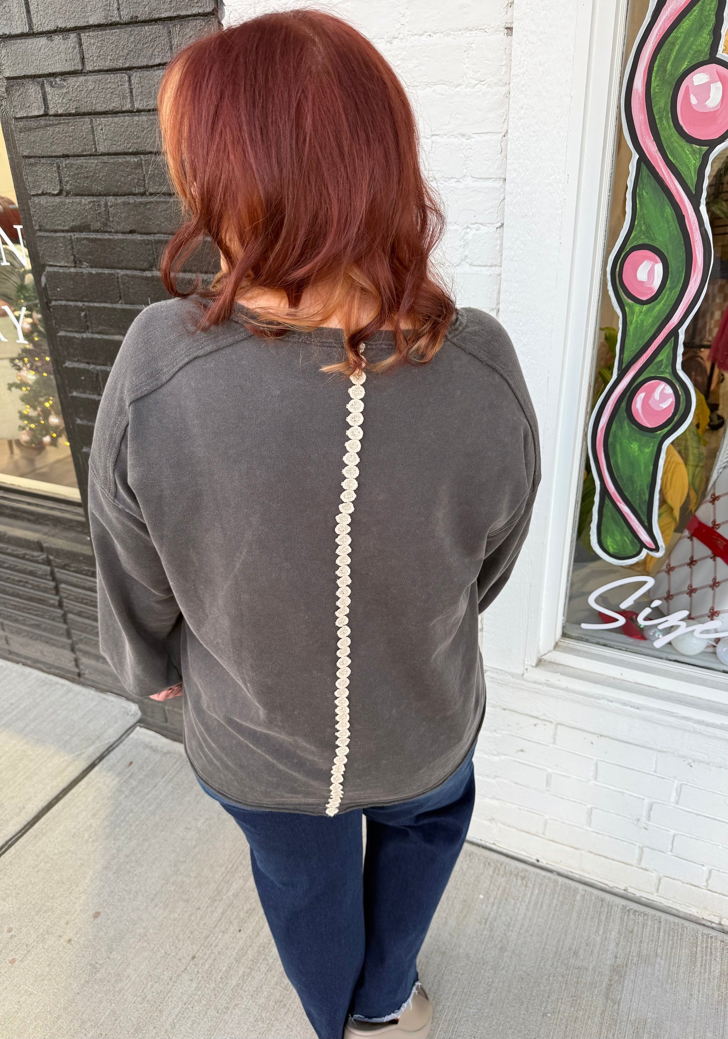 Penny Peace Sign Top