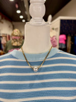 Gold Pearl Necklace
