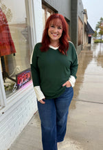 Carrie V-Neck Long Sleeve Top