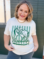 Striped Mascot Tee