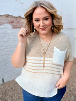 Allysia Coloblock Sweater Top