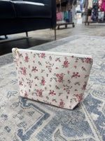 Floral Travel Makeup Pouch