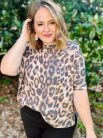 Dana Leopard Top