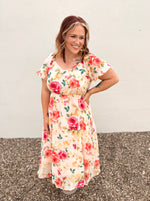 Willa Floral Puff Sleeve Dress