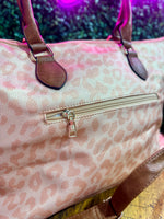 Lena Leopard Weekender Bag