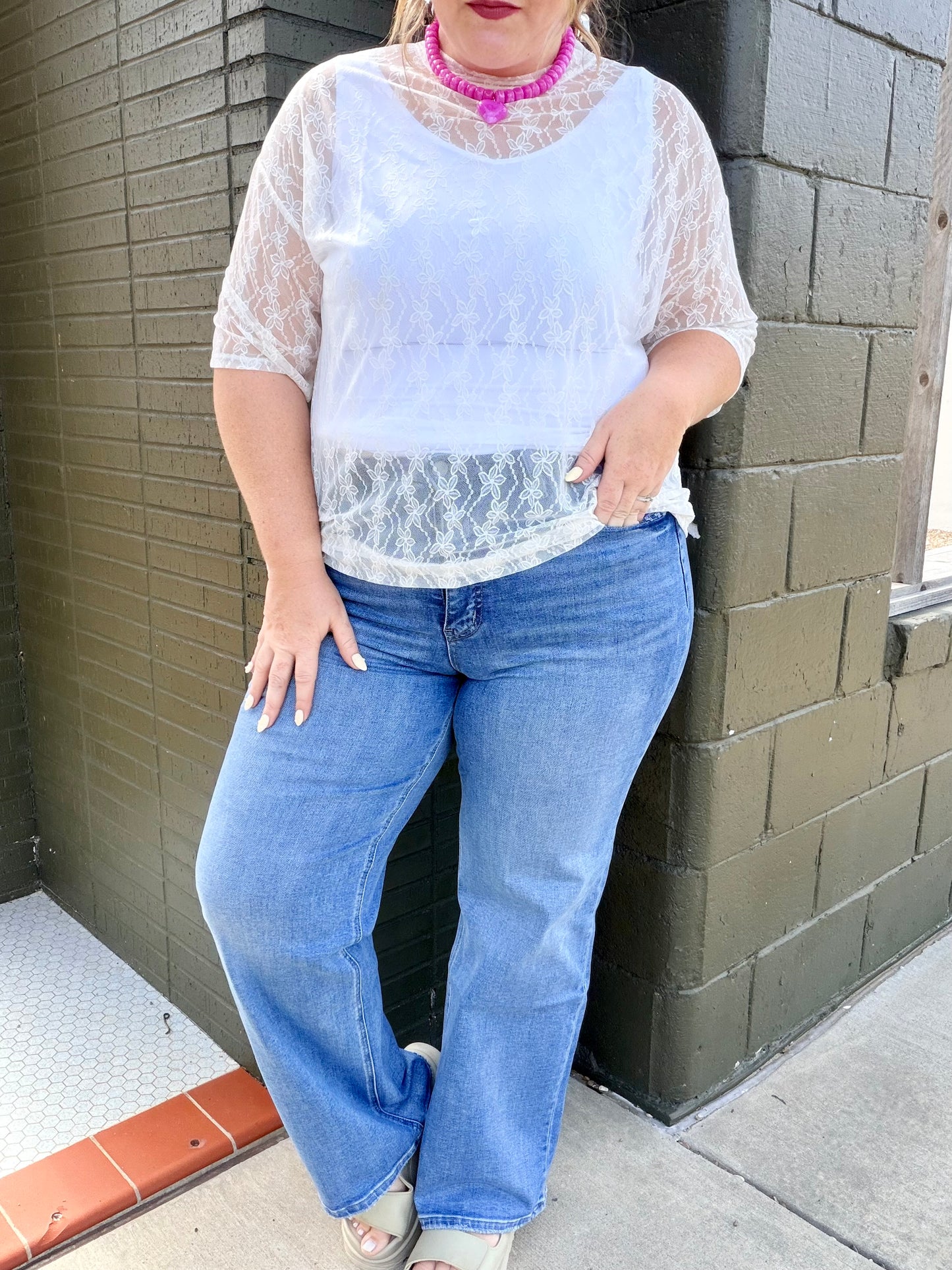 Super High Rise Baggy Wide Tummy Control Jeans