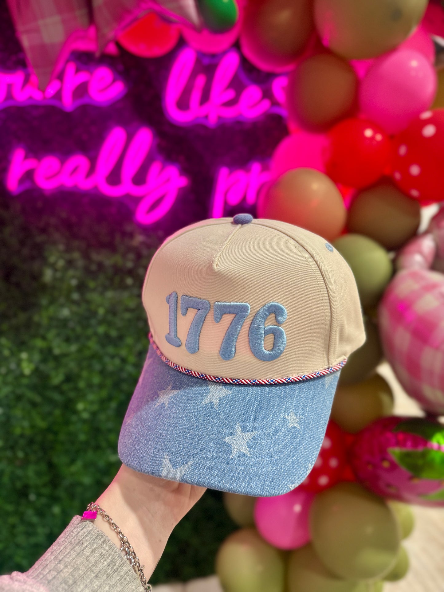 1776 Embroidered Hat