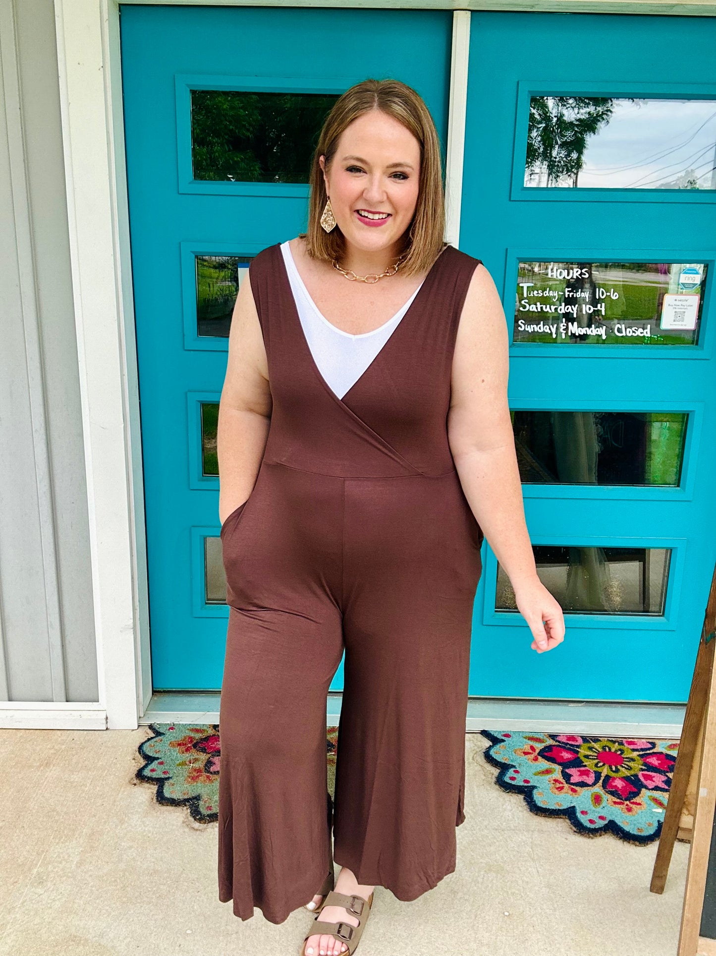 Susan Sleeveless Jumpsuit