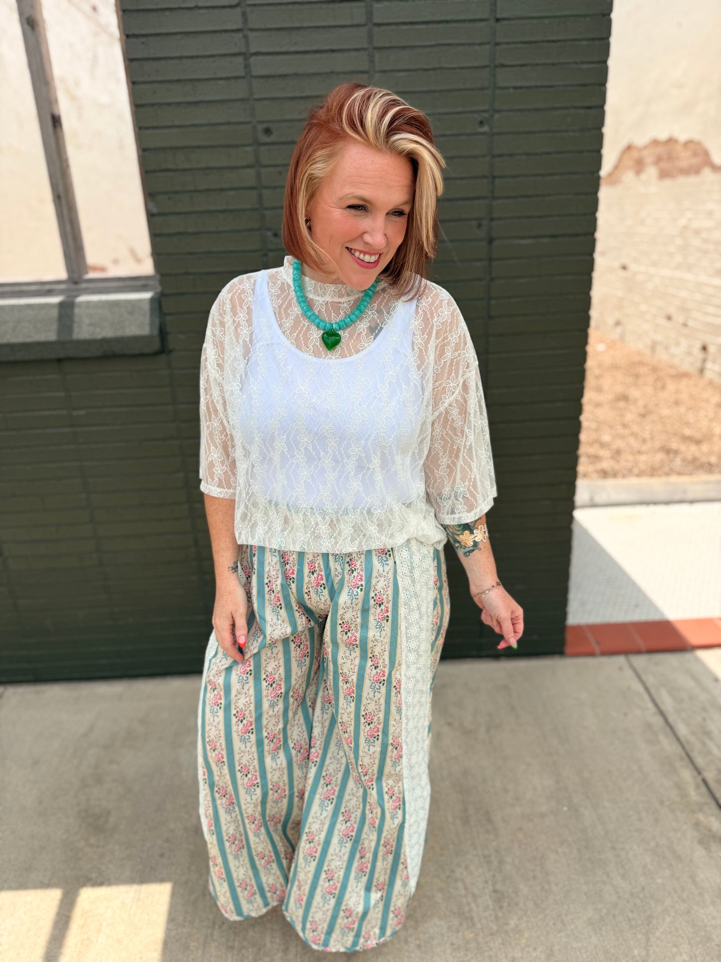 Bonnie Floral Wide Leg Pants