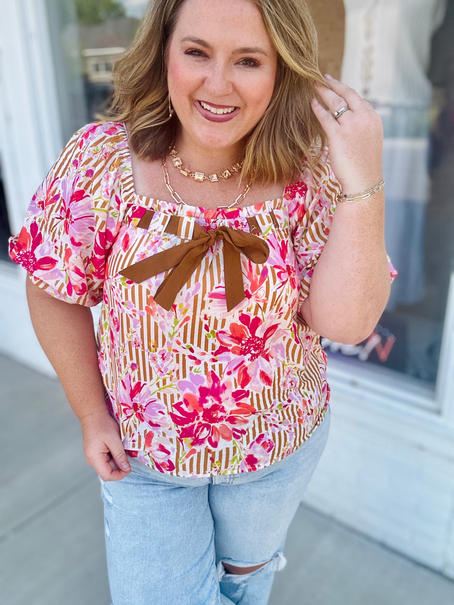 Kiley Floral Top