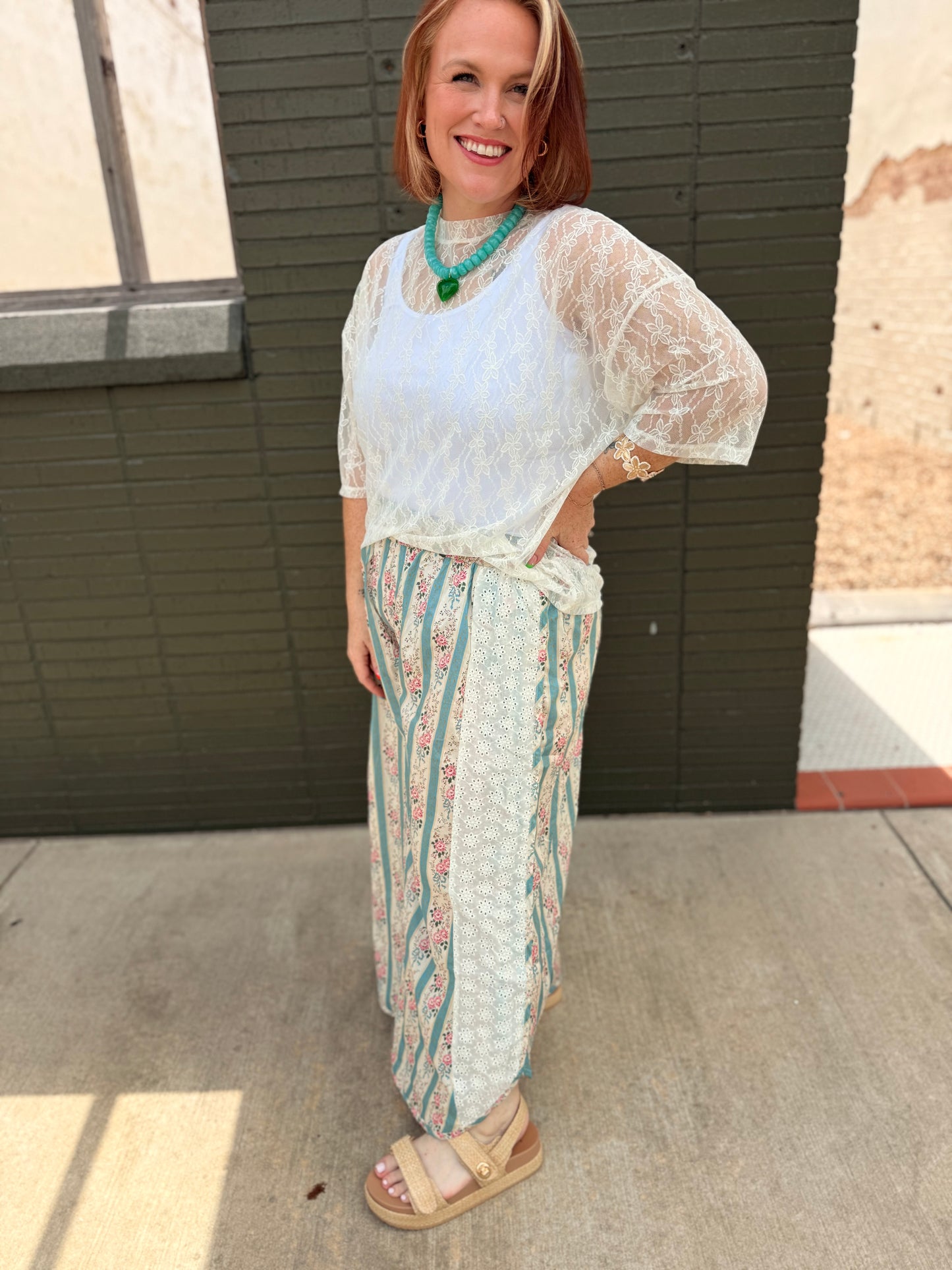 Bonnie Floral Wide Leg Pants