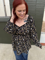 **DOORBUSTER** Brittany Floral Babydoll Top