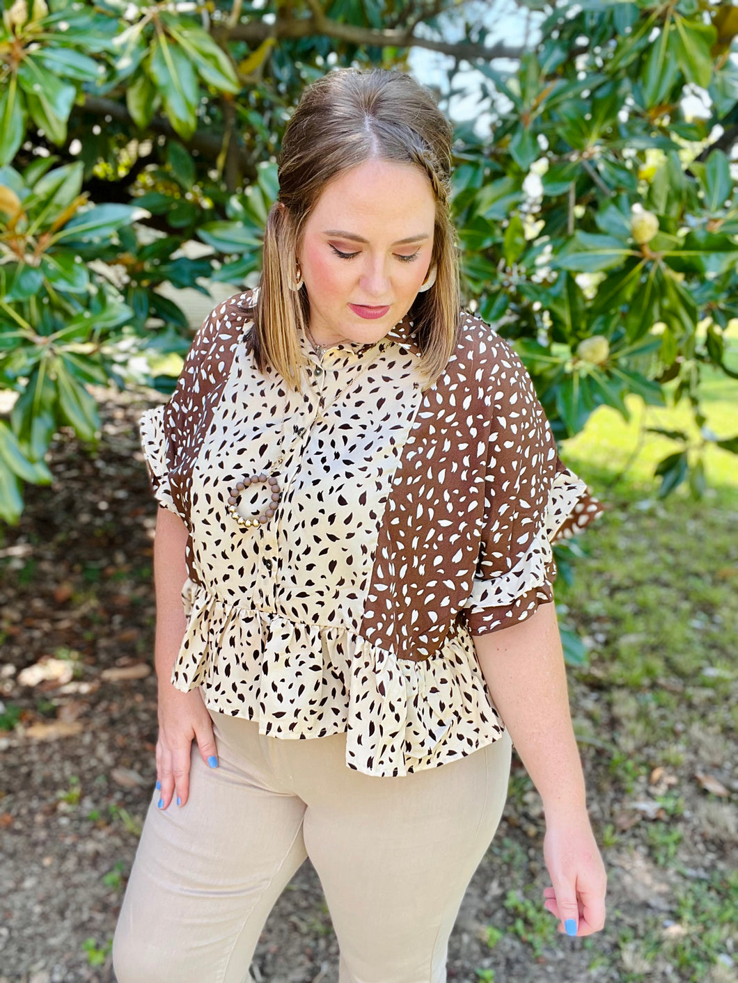 Darcy Button Down Top