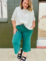 Perri Palazzo Acid Washed Pants