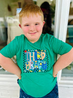 Checkered Grade B2S Tee (Customizable)