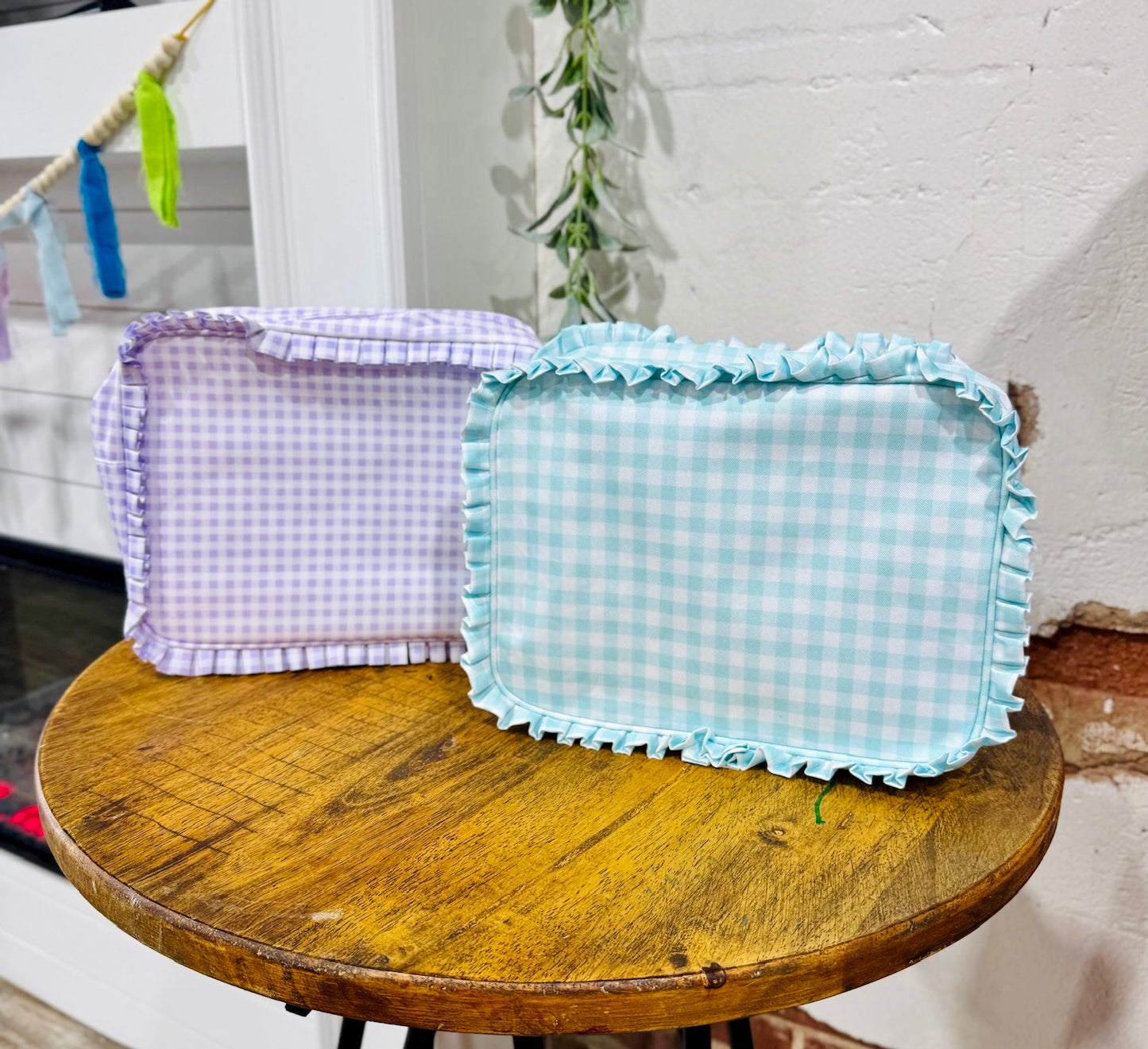 Large Checkered Essentials Bag (Multiple Colors)