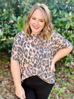 Dana Leopard Top