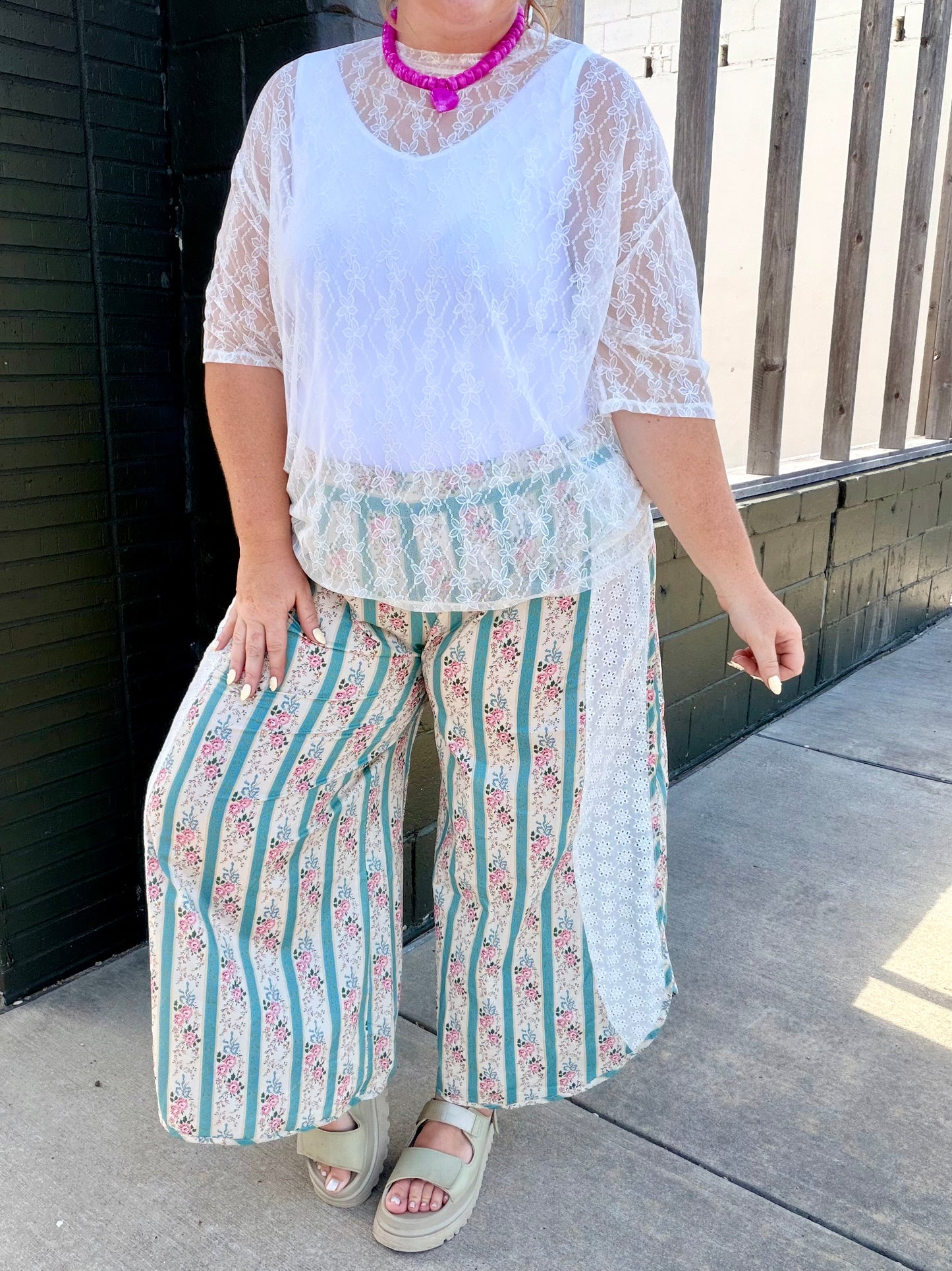 Bonnie Floral Wide Leg Pants