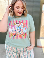 Floral Pumpkin Tee