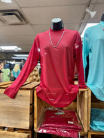 Emerson Rhinestone Mesh Top