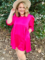 Faith Viva La Pink Casual Dress