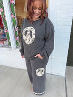 Penny Peace Sign Top