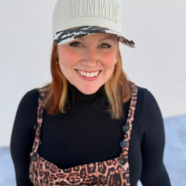 MOMMIN Two Tone Canvas Cap