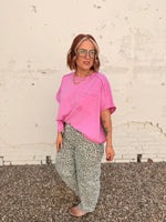 Vervet Animal Print Cargos