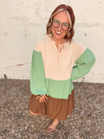 Mint Mocha Tiered Dress