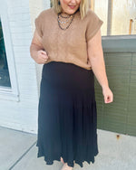 Sonnie Tiered Flowy Maxi Skirt