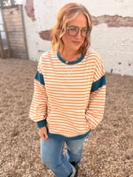 Rachael ColorBlock Striped Top