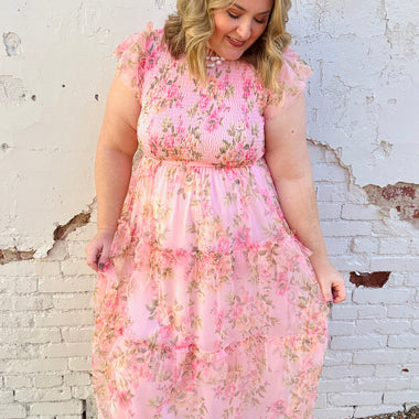 Addie Tulle Smocked Dress