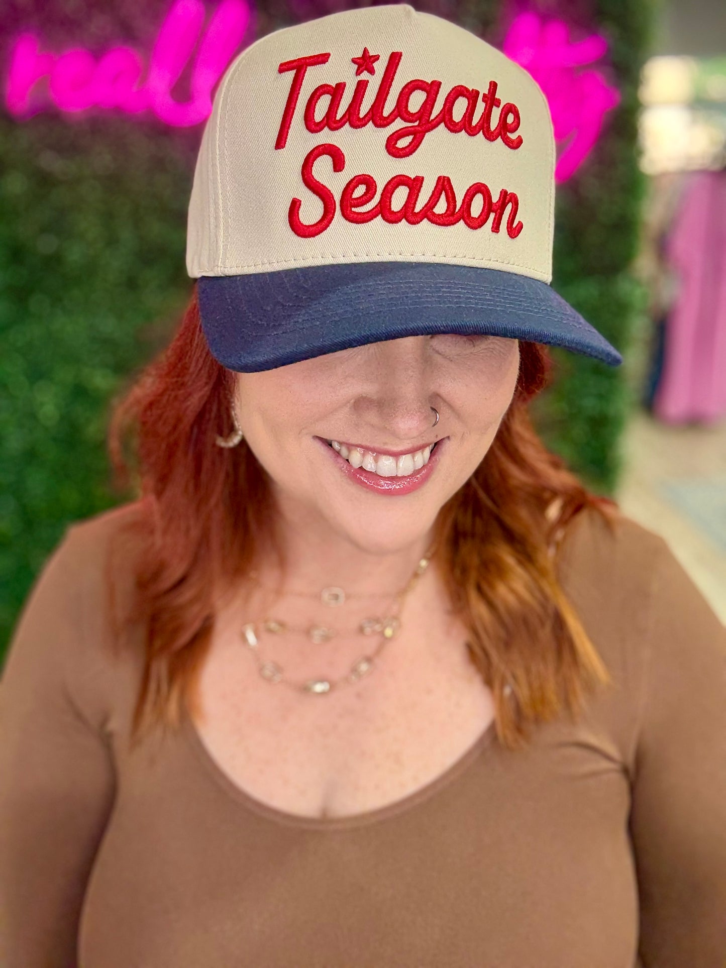 Tailgate Season Embroidered Hat