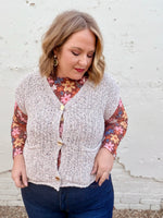 Sandra Button Down Sweater Vest