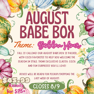 August Blue Rose Babe Box (Available until 8/9)
