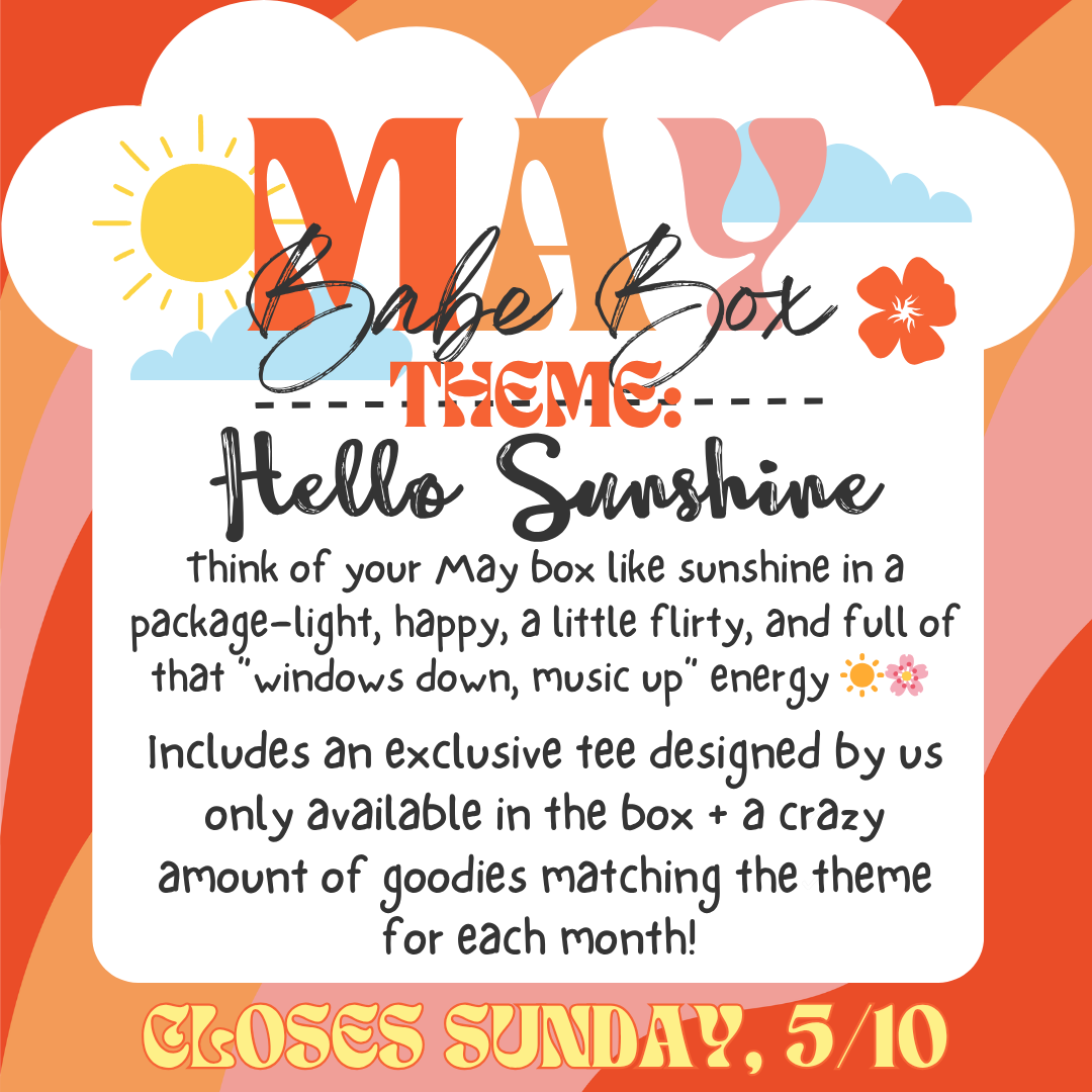 May Blue Rose Babe Box (Closes 5/10)