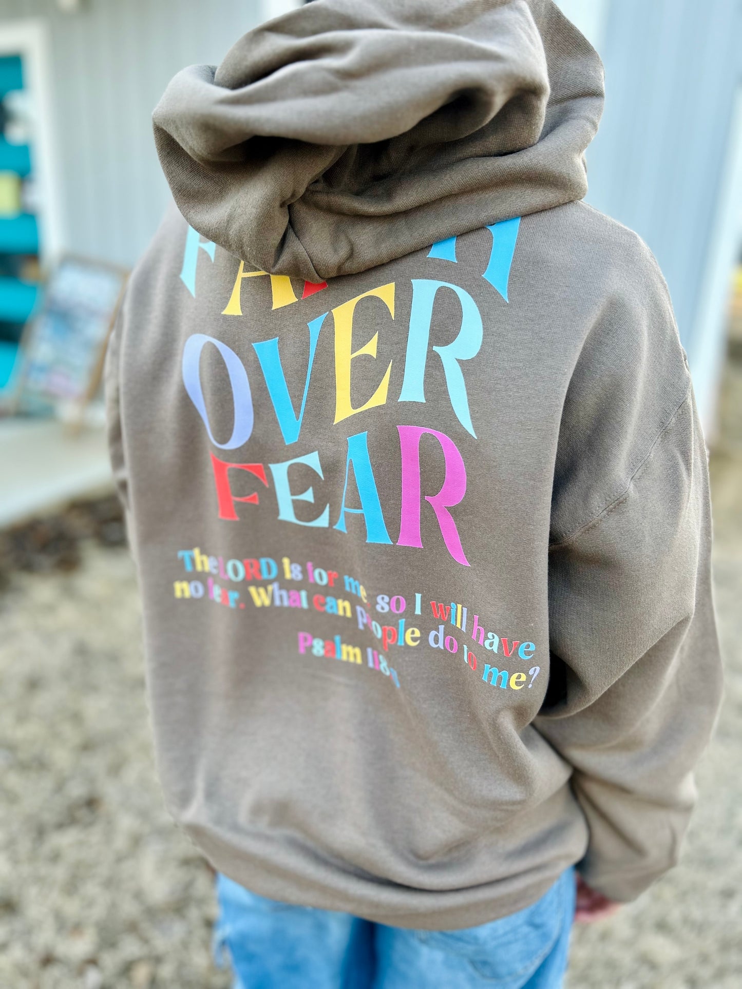 Psalm 118:6 Hoodie (Multiple Styles/Any Color)