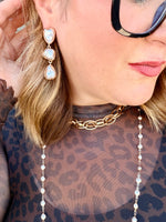 Intertwined Gold Link Necklace