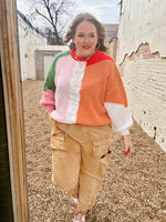 Jamie ColorBlock Sweater