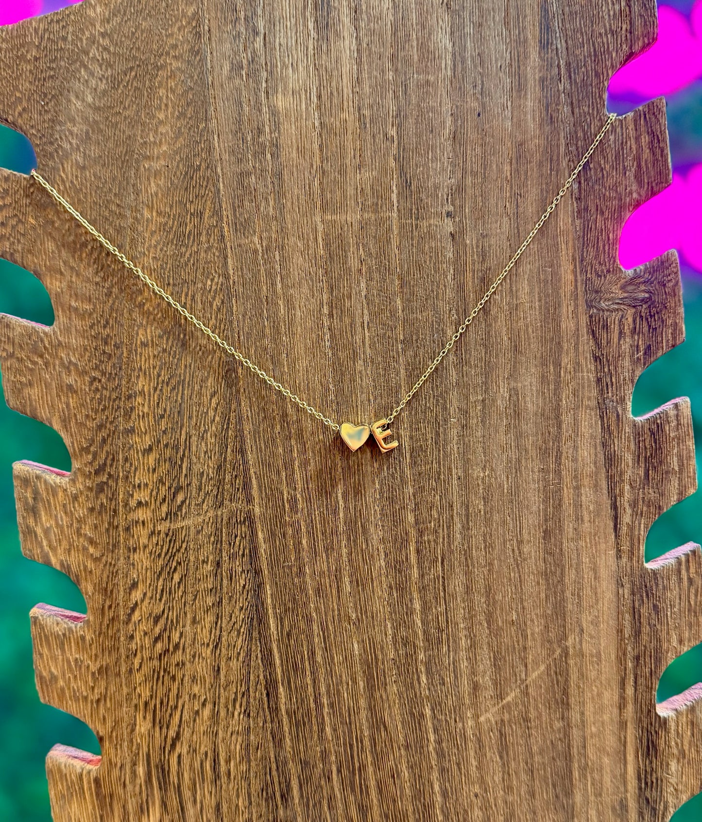Gold Initial Necklace