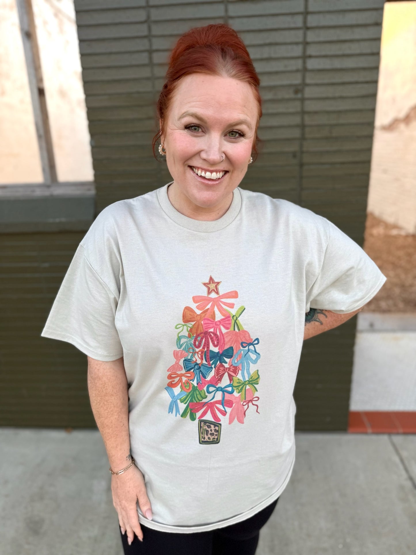 **DOORBUSTER** Bow-tacular Christmas Tee